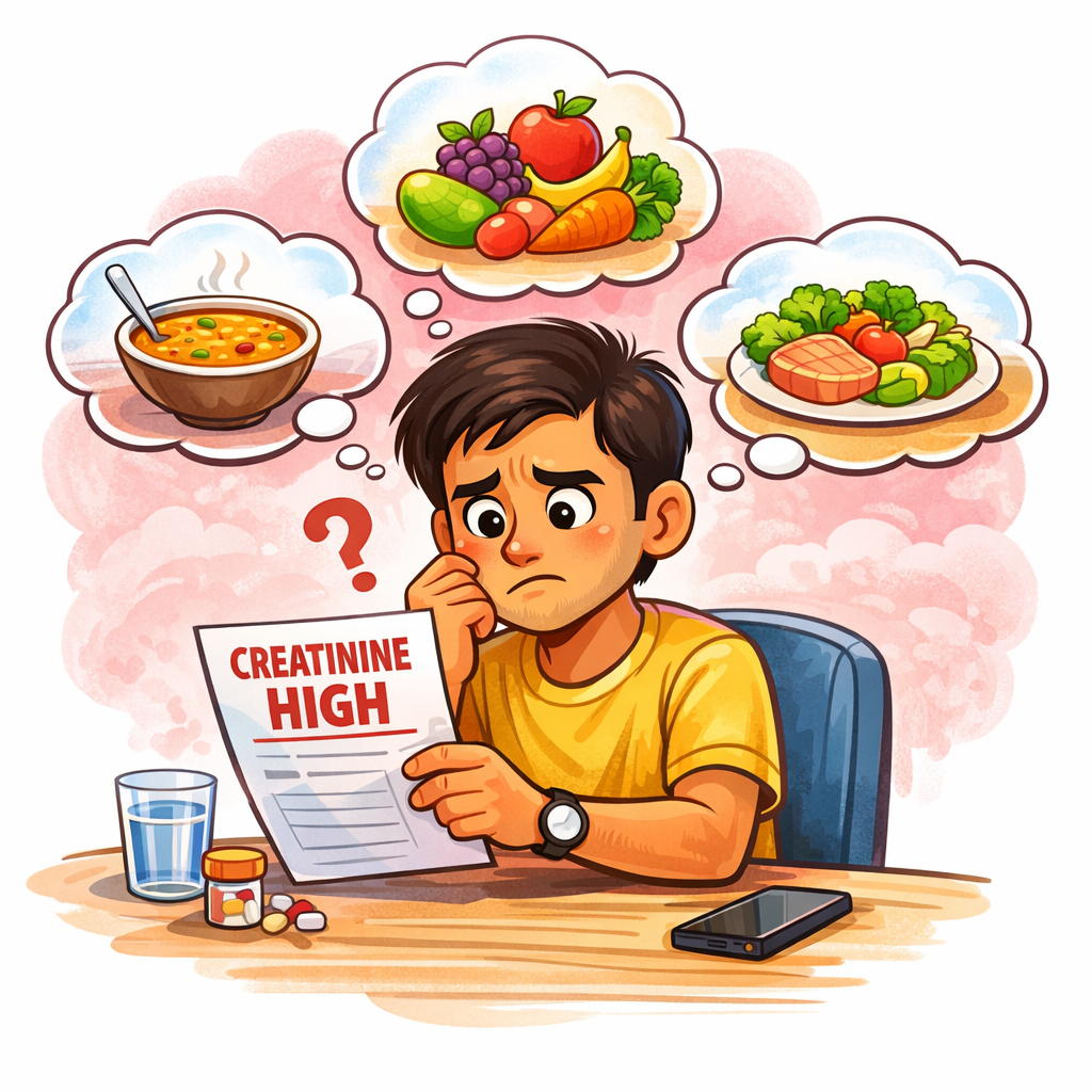 reduce creatinine naturally